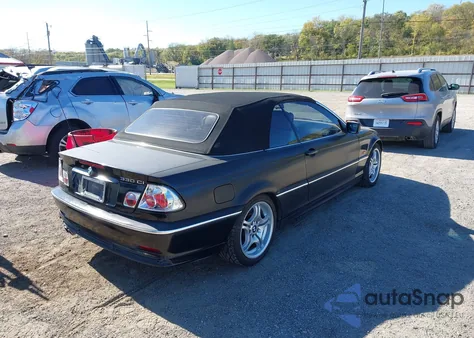 2001 BMW 330Ci from USA, damaged, VIN WBABS53471JU82604